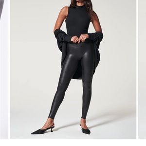 Spanx Faux Leather Leggings